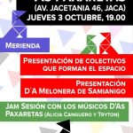 Presentación d'o nuevo Espacio "As Paxaretas" de Chaca.