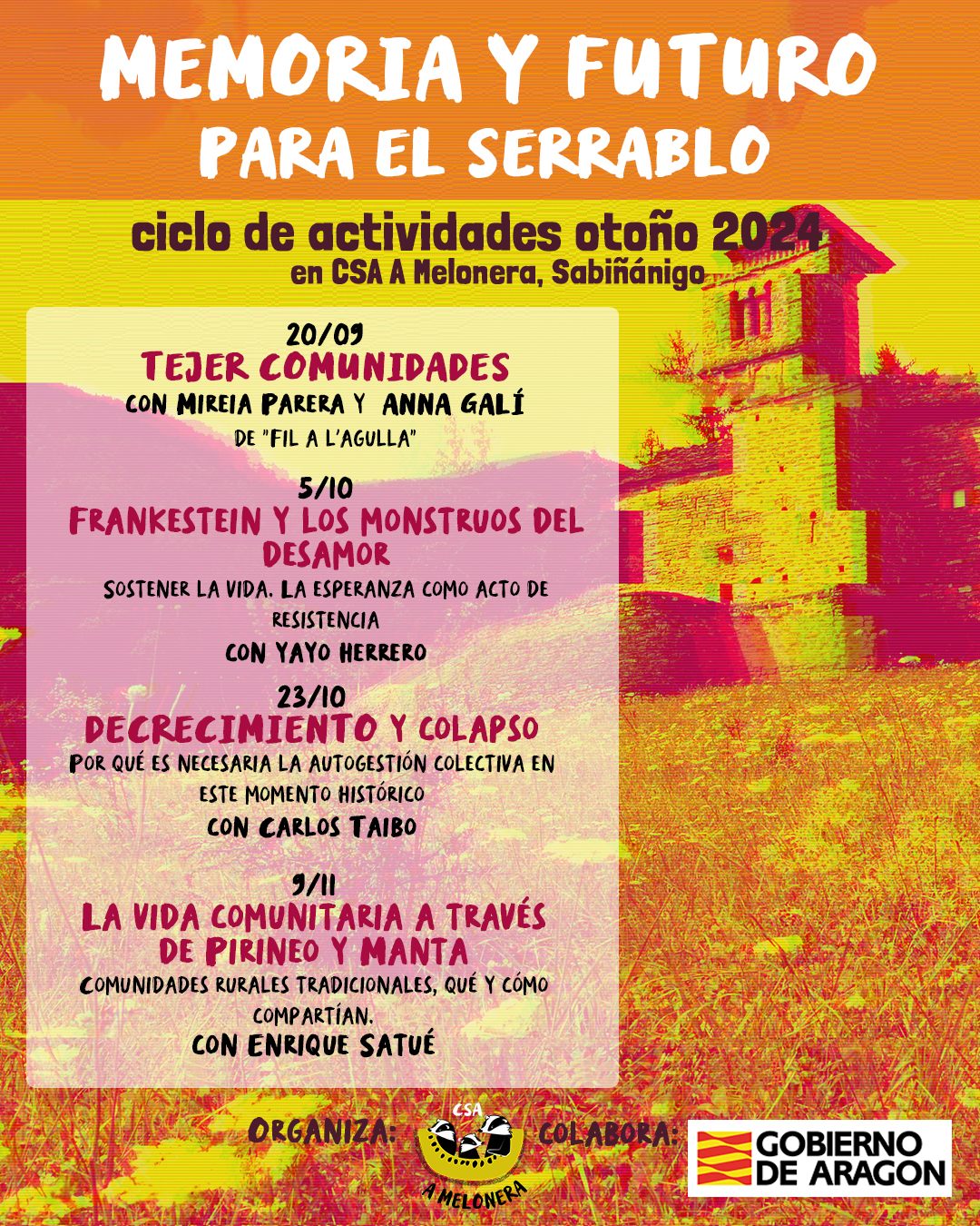 Ciclo Memoria y Futuro para el Serrablo