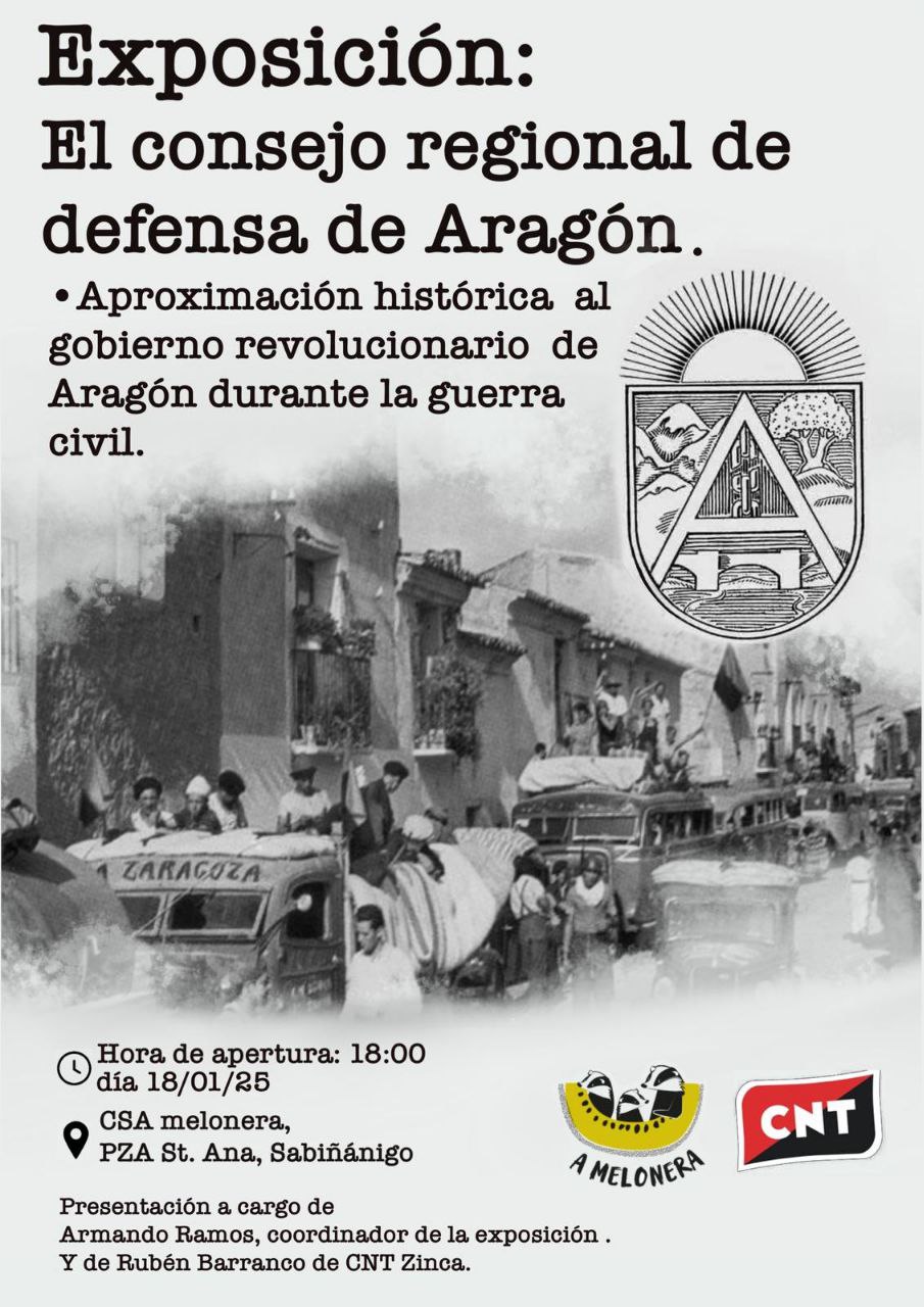Exposición Consejo Regional de Defensa de Aragón