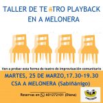 Taller de teatro Playback