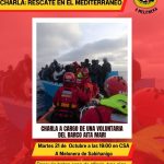 Charla: "Rescate en el Mediterráneo".