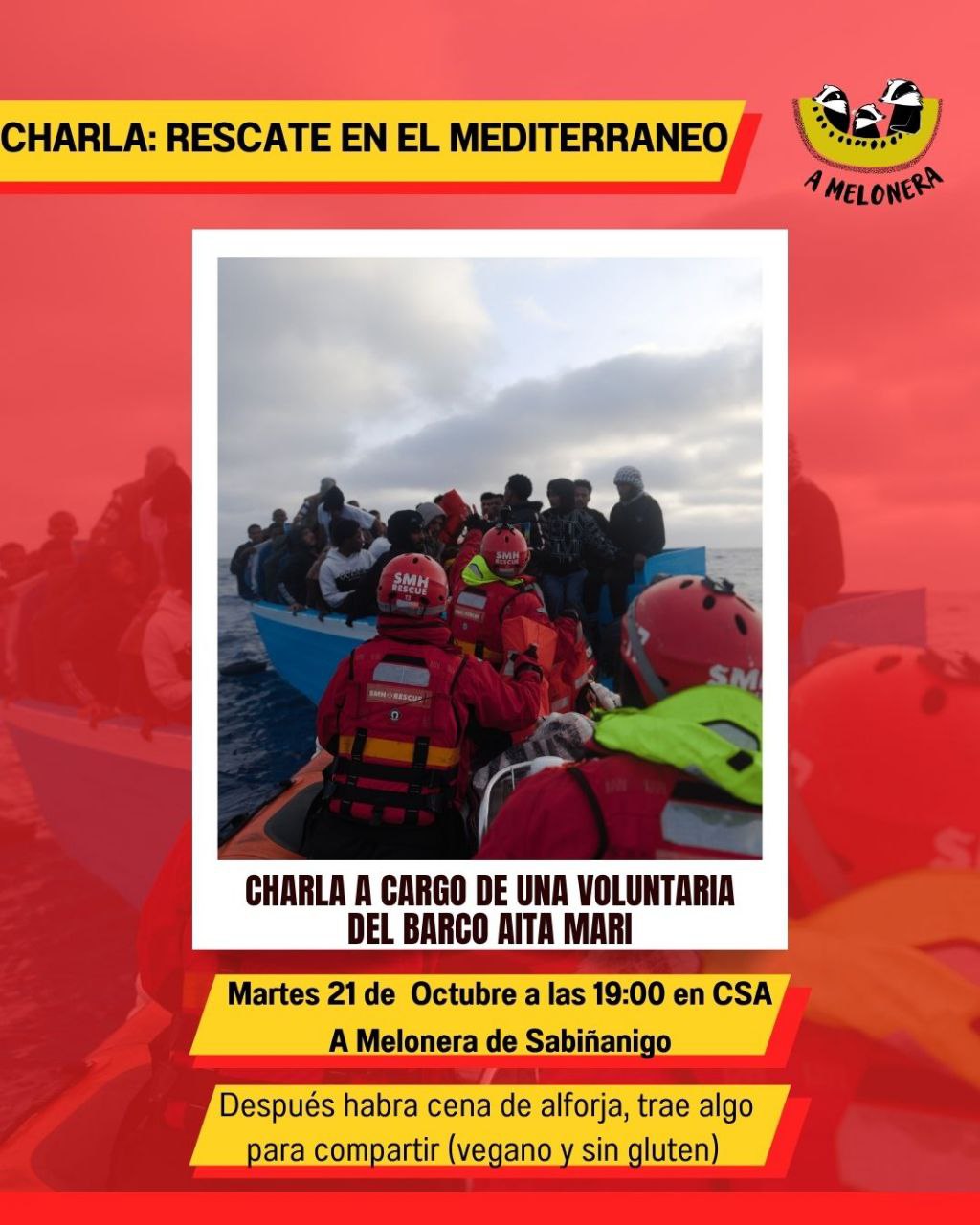 Charla: "Rescate en el Mediterráneo".
