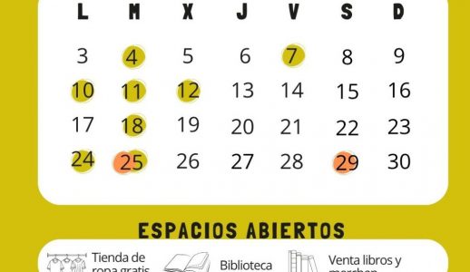 Calendario Noviembre