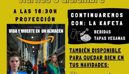 Vida y muerte en un almacén. Proyección, debate y kafeta
