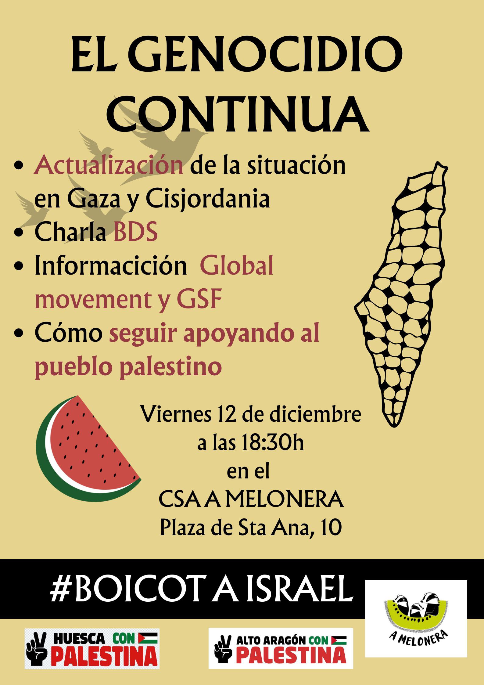 El genocidio continúa