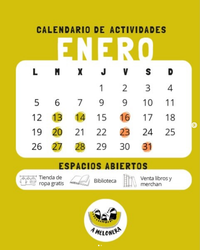 Calendario Enero 2026
