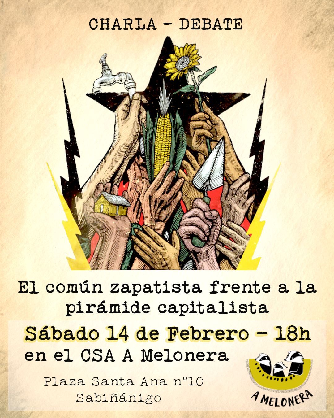 Charla: El común zapatista frente a la pirámide capitalista