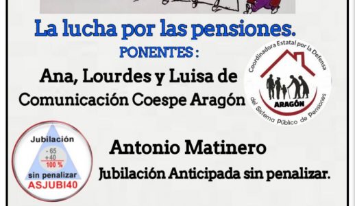 La lucha por las pensiónes