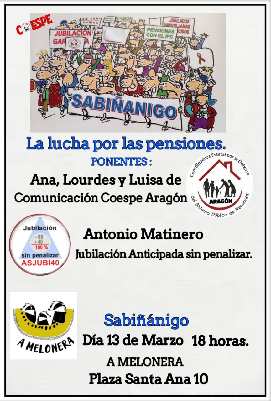 La lucha por las pensiónes