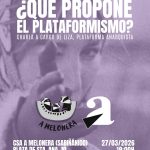 Presentación Liza, plataforma anarquista